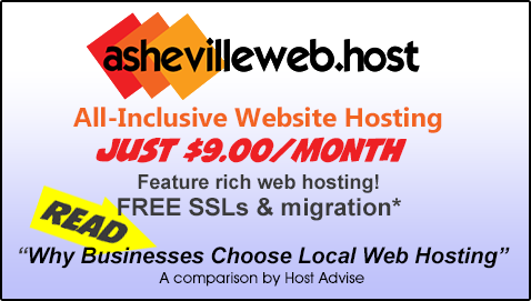 Asheville Web hosting